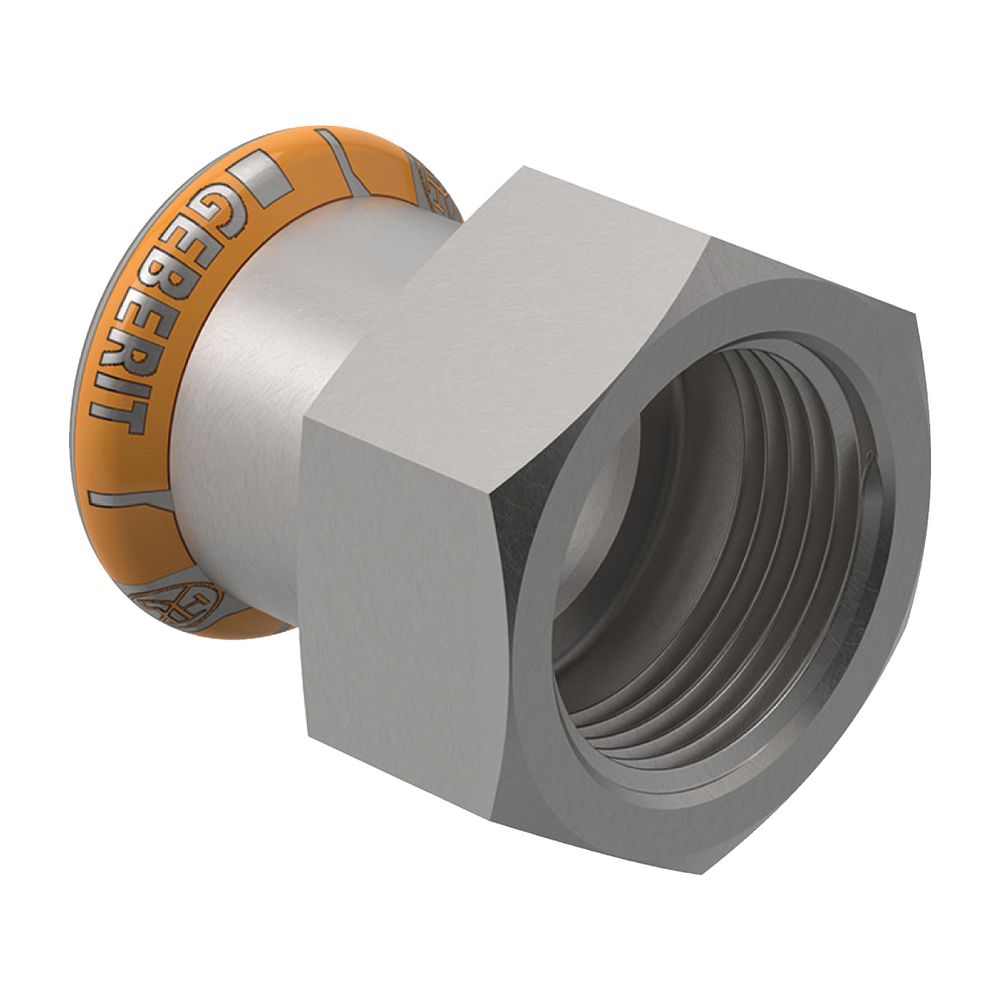 Geberit Mapress Therm Übergang mit Innengewinde d 15mm, Rp 3/8″... GEBERIT-41801 4025410096364 (Abb. 2)