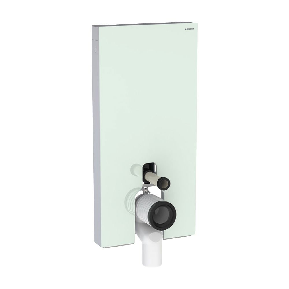 Geberit Monolith Sanitärmodul für Stand-WC, Höhe 101cm, Frontverkleidung aus Glas mi... GEBERIT-131003SL5 4025416552307 (Abb. 2)