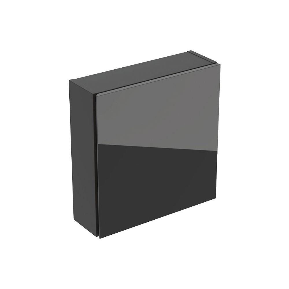 Geberit Hängeschrank quadratisch, mit einer Tür 45x46,7cm, Lava lackiert matt/Glas g... GEBERIT-502319JK2 4025410126832 (Abb. 2)
