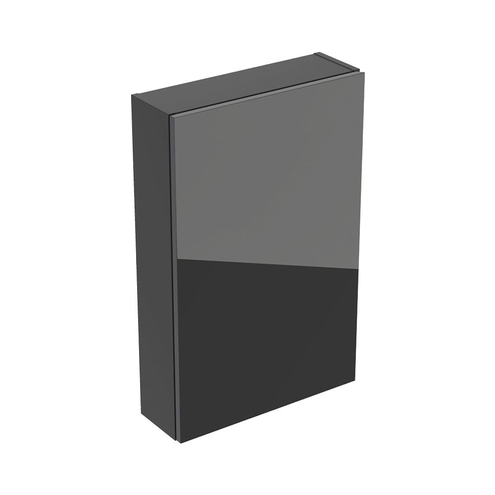 Geberit Hängeschrank rechteckig, mit einer Tür 45x70cm, Lava lackiert matt/Glas glän... GEBERIT-502318JK2 4025410133533 (Abb. 2)