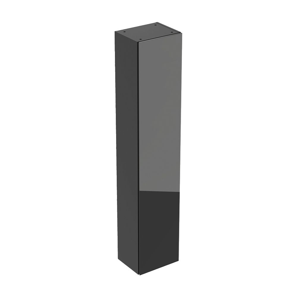 Geberit Hochschrank mit einer Tür 36x180x29,1cm, Lava matt/Lava Glas glänzend... GEBERIT-502316JK2 4025410133519 (Abb. 2)