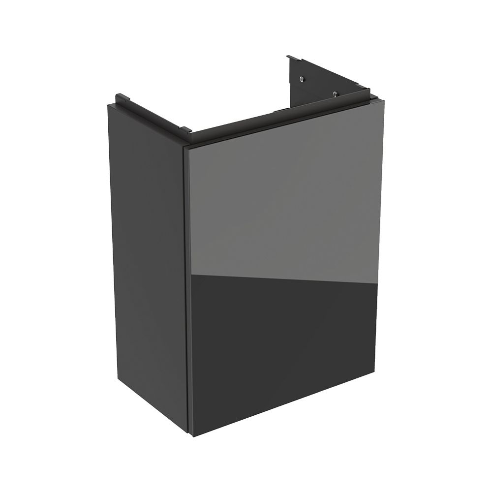 Geberit Acanto Unterschrank für Handwaschbecken 1 Tür WT 40cm Lava lackiert matt/Gla... GEBERIT-503001JK2 4025410126863 (Abb. 2)