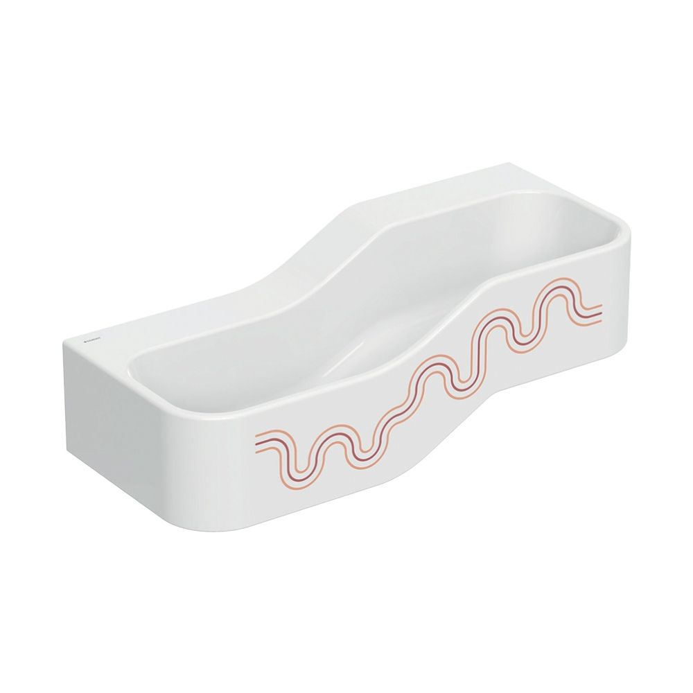 Geberit Bambini Spiel-/Waschlandschaft, 2 Waschplätze, tieferes Becken links B 90cm,... GEBERIT-502973FY2 4064746000263 (Abb. 2)