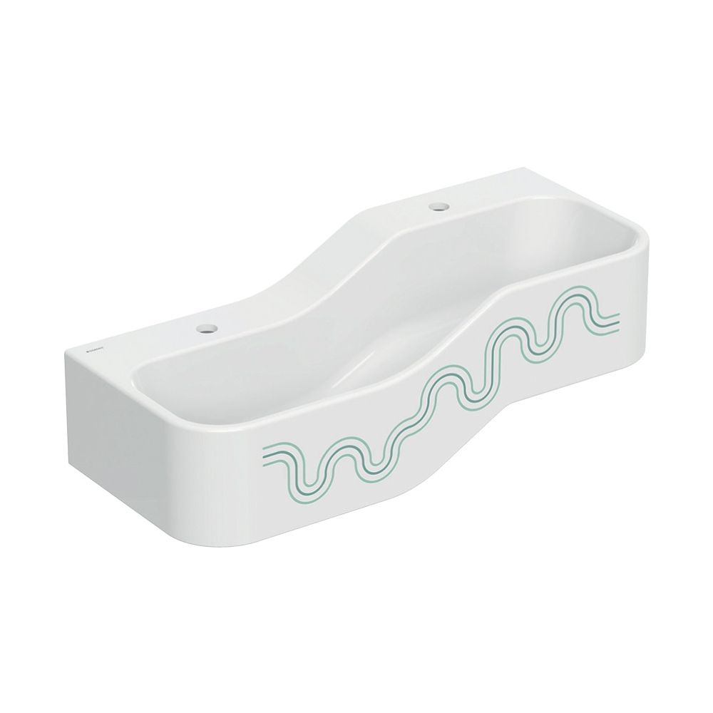 Geberit Bambini Spiel-/Waschlandschaft, 2 Waschplätze, tieferes Becken links B 90cm,... GEBERIT-502973791 4064746000324 (Abb. 2)