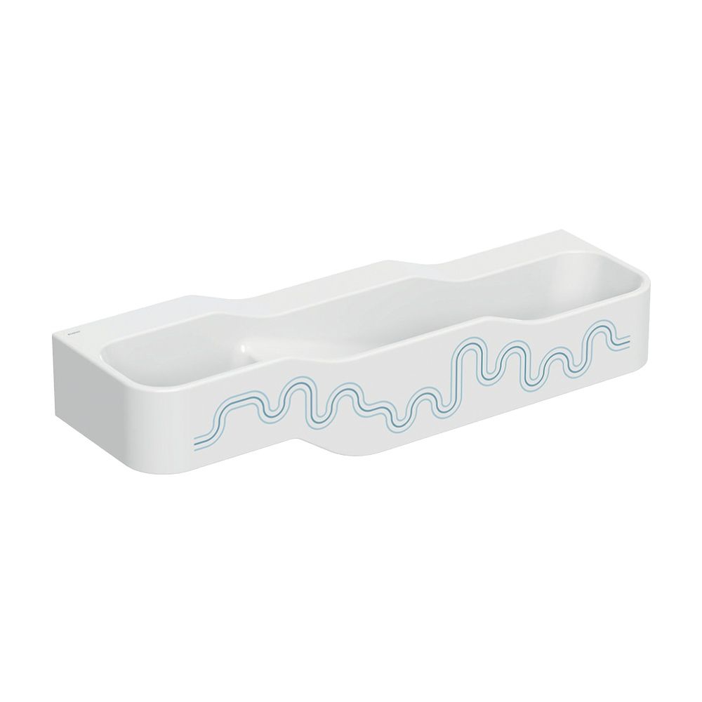 Geberit Bambini Spiel-/Waschlandschaft, 3 Waschplätze, tieferes Becken rechts B 140c... GEBERIT-502976SX2 4064746000768 (Abb. 2)