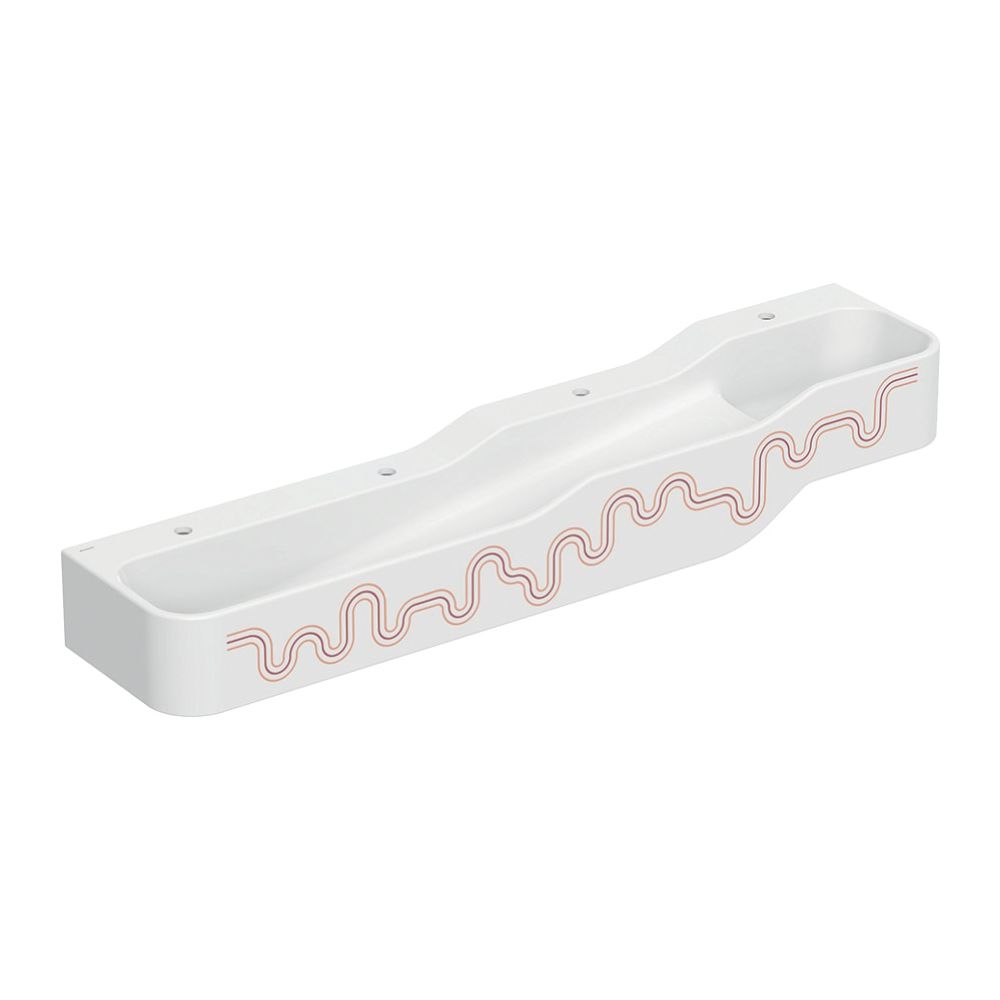 Geberit Bambini Spiel-/Waschlandschaft, 4 Waschplätze, tieferes Becken links B 180cm... GEBERIT-502977FY1 4064746000805 (Abb. 2)