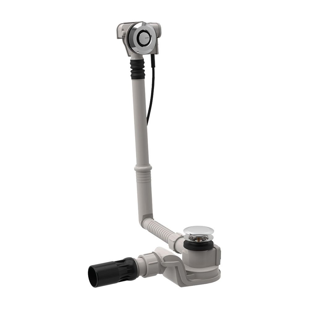 Geberit Badewannenablauf mit PushControl Druckbetätigung mit Fertigbauset Hochglanz ... GEBERIT-150750216 4025410601780 (Abb. 2)