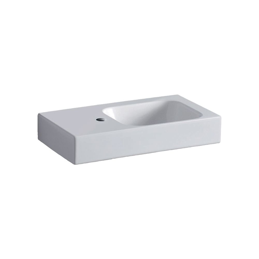 Geberit iCon Handwaschbecken, Ablagefläche links, 53x13,5x31cm, Hahnloch links, ohne... GEBERIT-124153600 4022009312577 (Abb. 2)