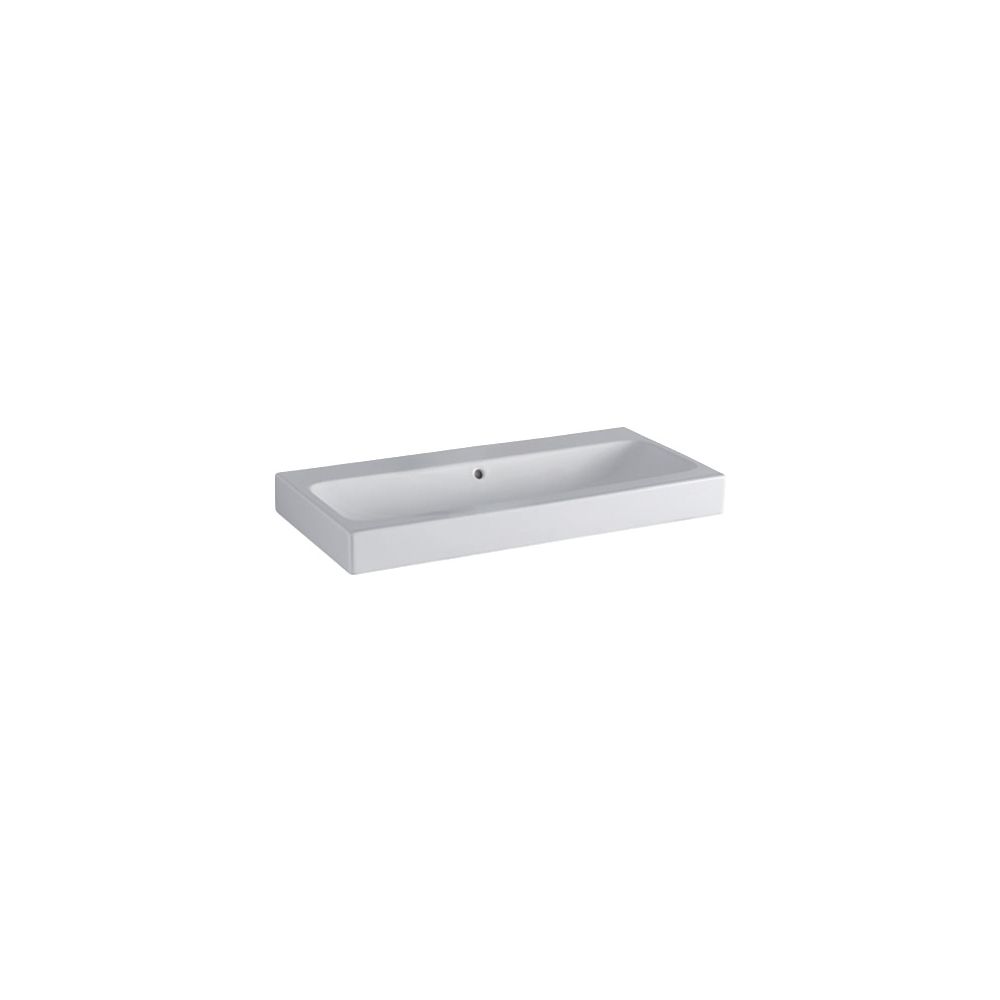 Geberit iCon Waschtisch, Breite 90cm, Tiefe 48,5cm, ohne Hahnloch, Überlauf sichtbar... GEBERIT-124093600 4022009320701 (Abb. 2)