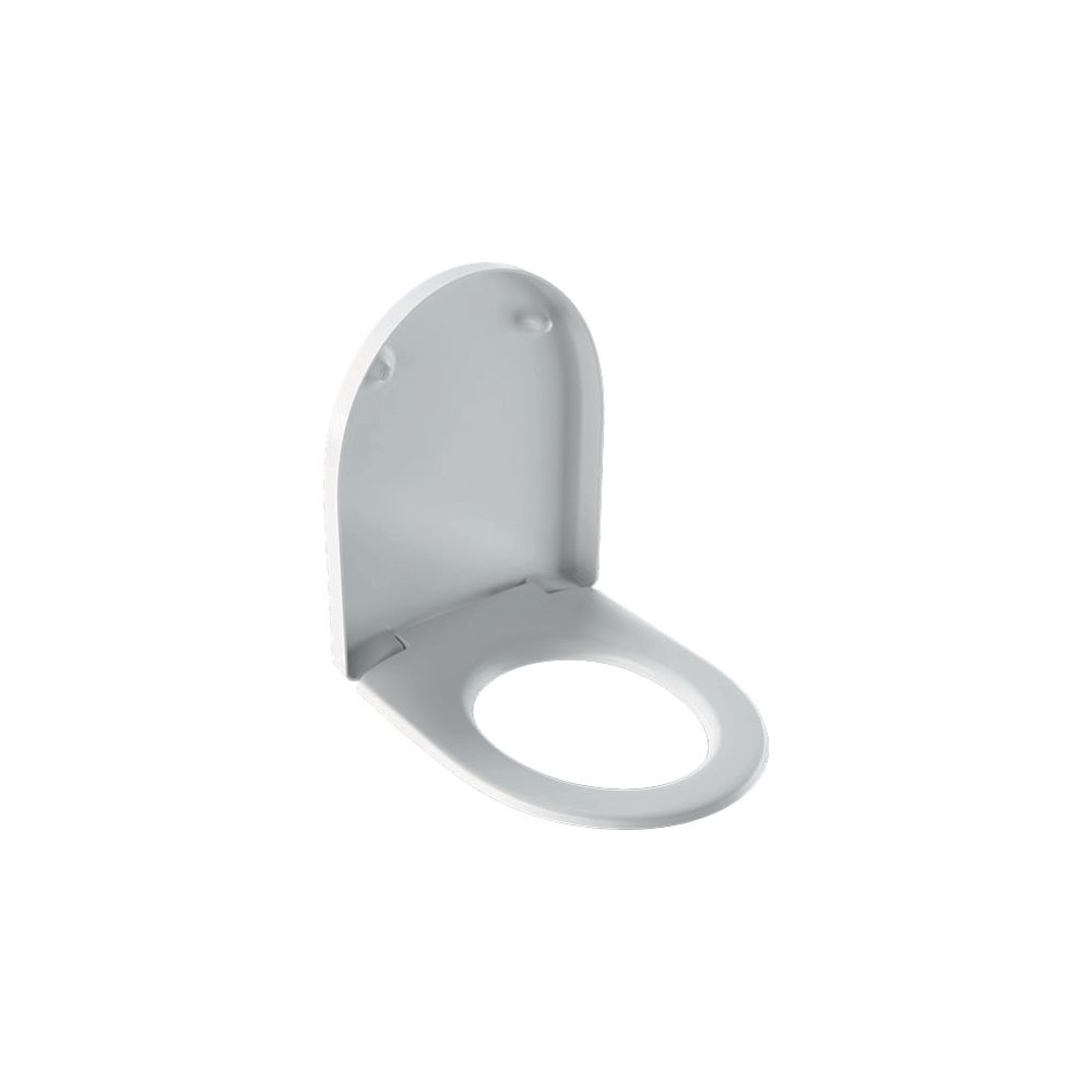 Geberit iCon WC-Sitz mit Absenkautomatik, ohne Quick-Release-Scharniere, Befestigung... GEBERIT-574130000 4022009306231 (Abb. 2)