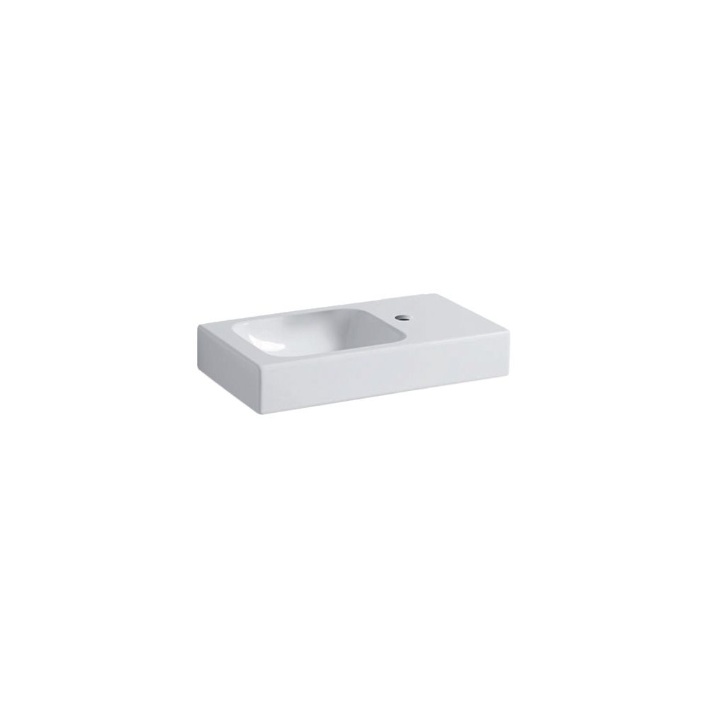 Geberit iCon Handwaschbecken, Ablagefläche rechts, 53x13,5x31cm, Hahnloch rechts, oh... GEBERIT-124053600 4022009312553 (Abb. 2)