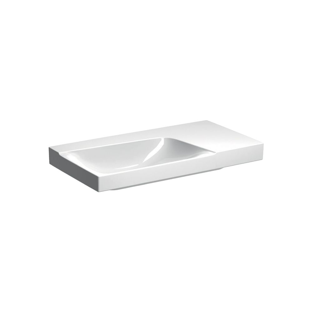 Geberit Xeno2 Waschtisch, Ablagefläche rechts, Breite 90cm, Tiefe 48cm, ohne Hahnloc... GEBERIT-500534011 4025416605522 (Abb. 2)