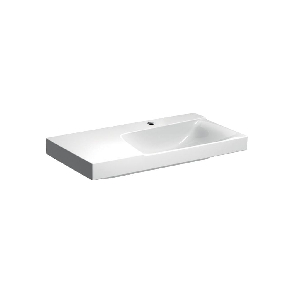 Geberit Xeno2 Waschtisch, Ablagefläche links, Breite 90cm, Tiefe 48cm, Hahnloch mitt... GEBERIT-500535011 4025416605546 (Abb. 2)