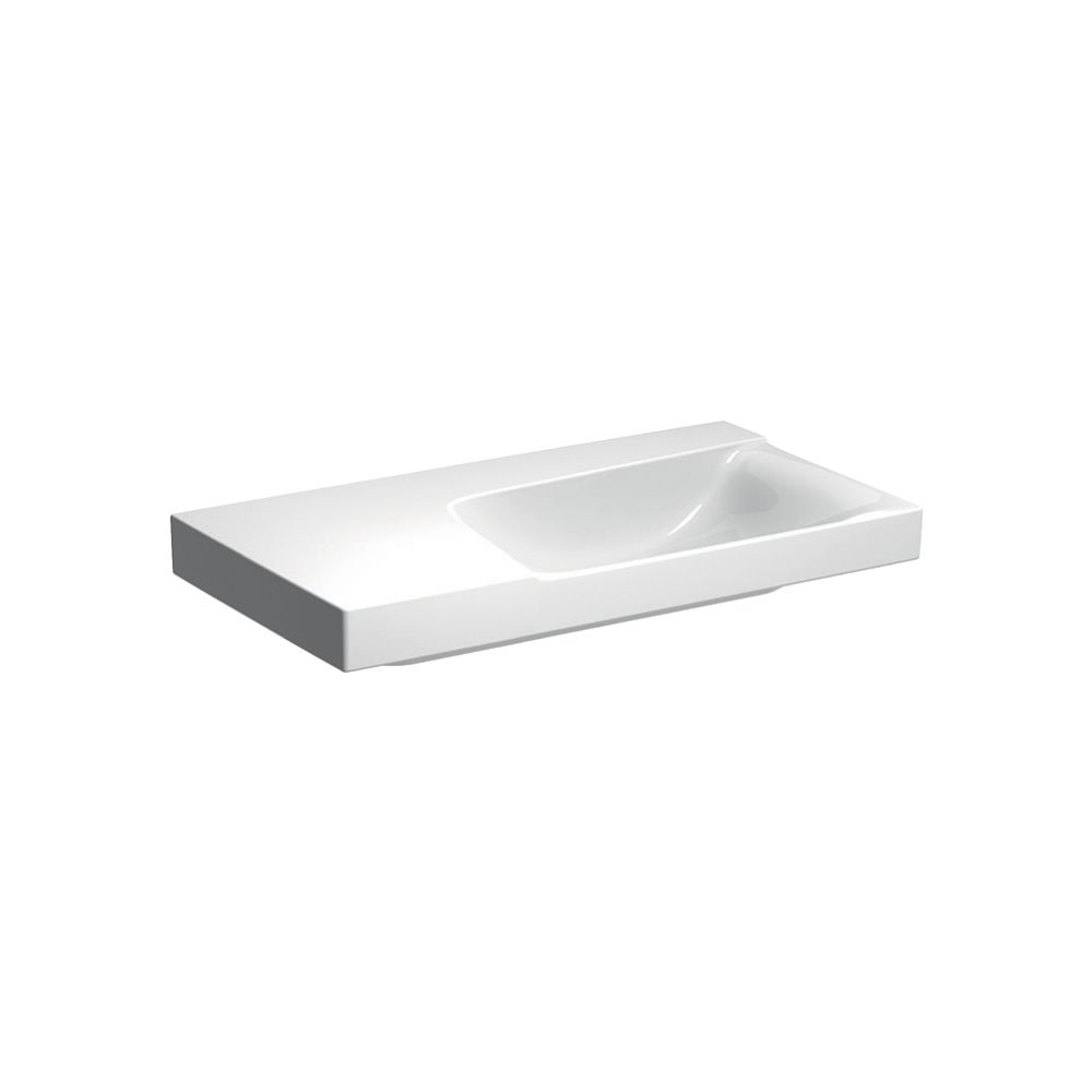 Geberit Xeno2 Waschtisch, Ablagefläche links, Breite 90cm, Tiefe 48cm, ohne Hahnloch... GEBERIT-500536011 4025416605584 (Abb. 2)