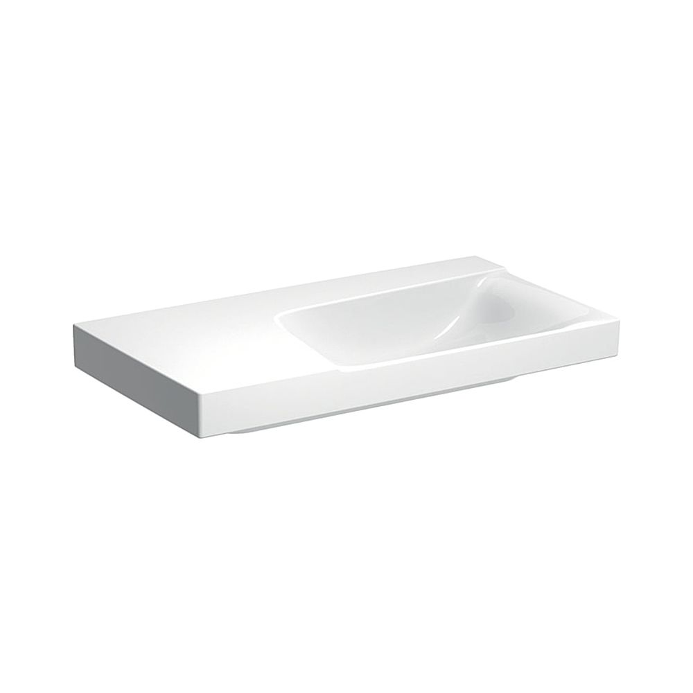 Geberit Xeno2 Waschtisch, Ablagefläche links, Breite 90cm, Tiefe 48cm, ohne Hahnloch... GEBERIT-500536011 4025416605584 (Abb. 1)