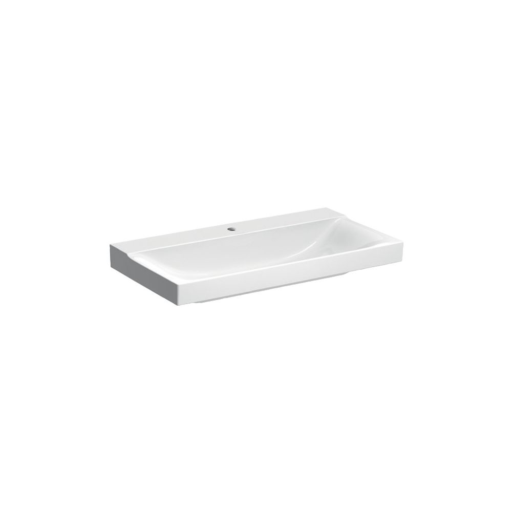 Geberit Xeno2 Waschtisch, Breite 90cm, Tiefe 48cm, Hahnloch mittig, ohne Überlauf, W... GEBERIT-500531011 4025416605447 (Abb. 2)
