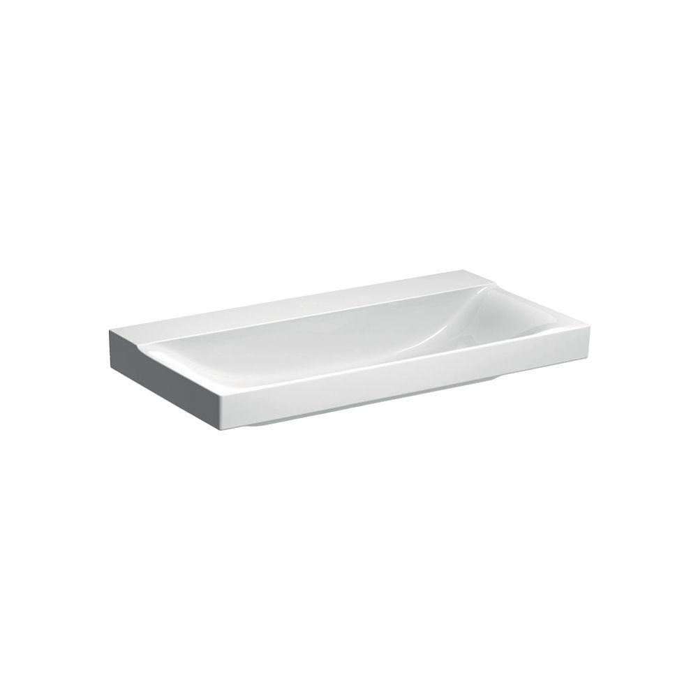 Geberit Xeno2 Waschtisch, Breite 90cm, Tiefe 48cm, ohne Hahnloch, ohne Überlauf, Wei... GEBERIT-500532011 4025416605461 (Abb. 2)