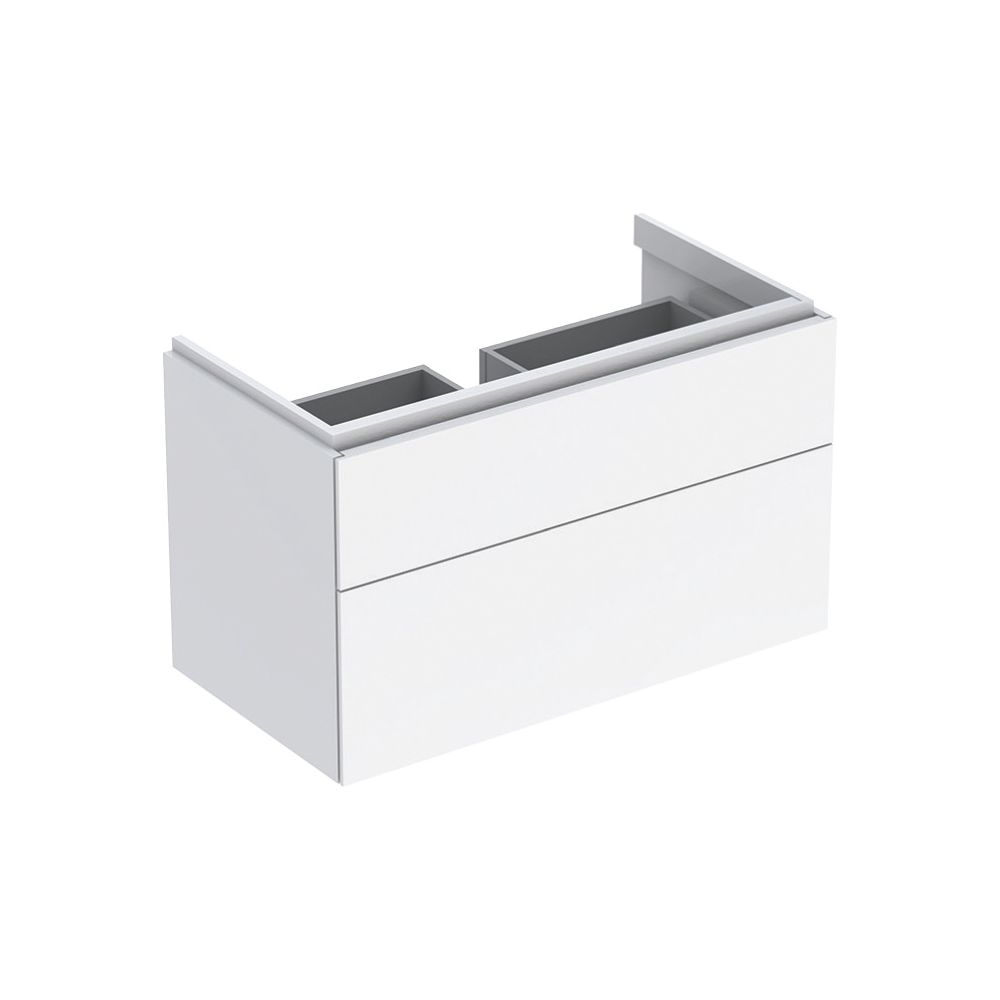 Geberit Xeno2 Unterschrank für Waschtisch, 2 Schubladen, 88x53x46,2cm, Weiß lackiert... GEBERIT-500509011 4025416611745 (Abb. 1)