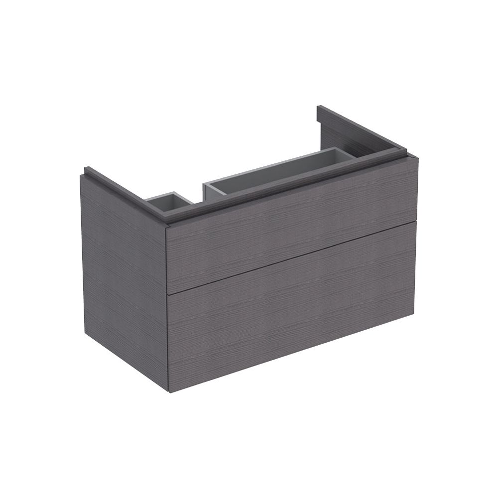 Geberit Xeno2 Unterschrank für Waschtisch, Ablagefläche 2 Schubladen 88x53x46,2cm sc... GEBERIT-500515431 4025416610212 (Abb. 1)