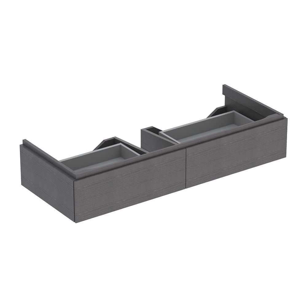 Geberit Xeno2 Unterschrank für Waschtisch mit, B ab 120cm, 2 Schubladen, 117,4x22x46... GEBERIT-500517431 4025416610298 (Abb. 1)