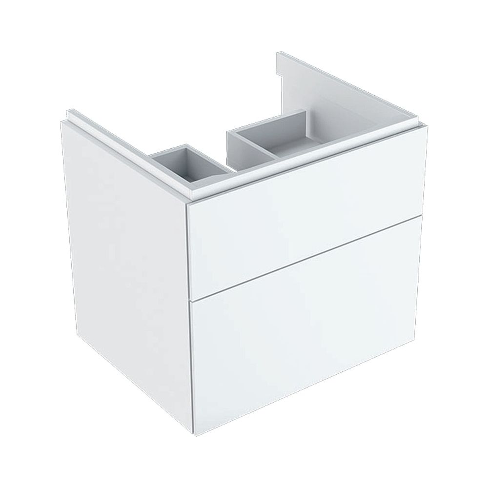 Geberit Xeno2 Unterschrank für Waschtisch, 2 Schubladen, 58x53x46,2cm, Weiß lackiert... GEBERIT-500506011 4025416611660 (Abb. 1)