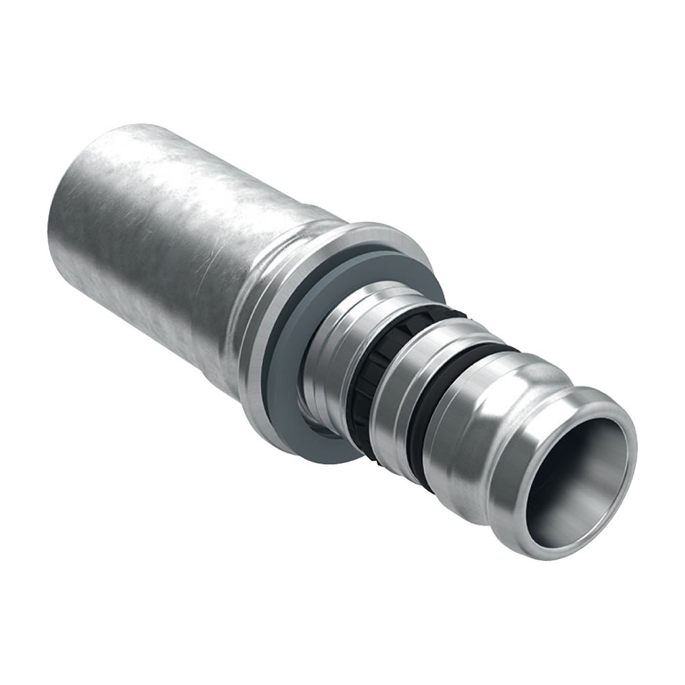 Geberit Mepla Übergang auf Geberit Mapress, mit Einschubende, Edelstahl 1.4401, d 50... GEBERIT-606510005 4025416532613 (Abb. 2)