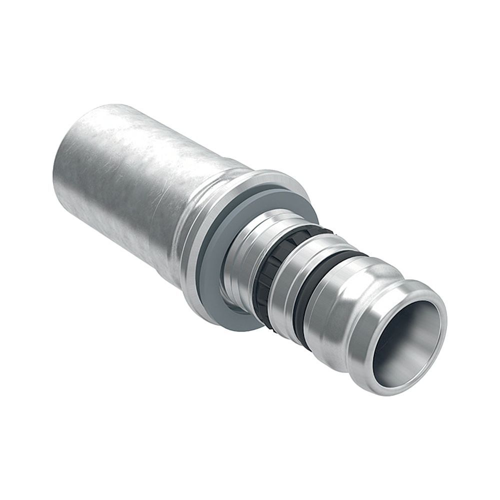 Geberit Mepla Übergang auf Geberit Mapress, mit Einschubende, Edelstahl 1.4401, d 50... GEBERIT-606510005 4025416532613 (Abb. 1)