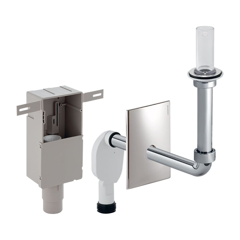 Geberit UP-Geruchsverschluss für Waschbecken, Wandeinbaukasten Fertigbauset Siebvent... GEBERIT-151122211 4025416586906 (Abb. 2)