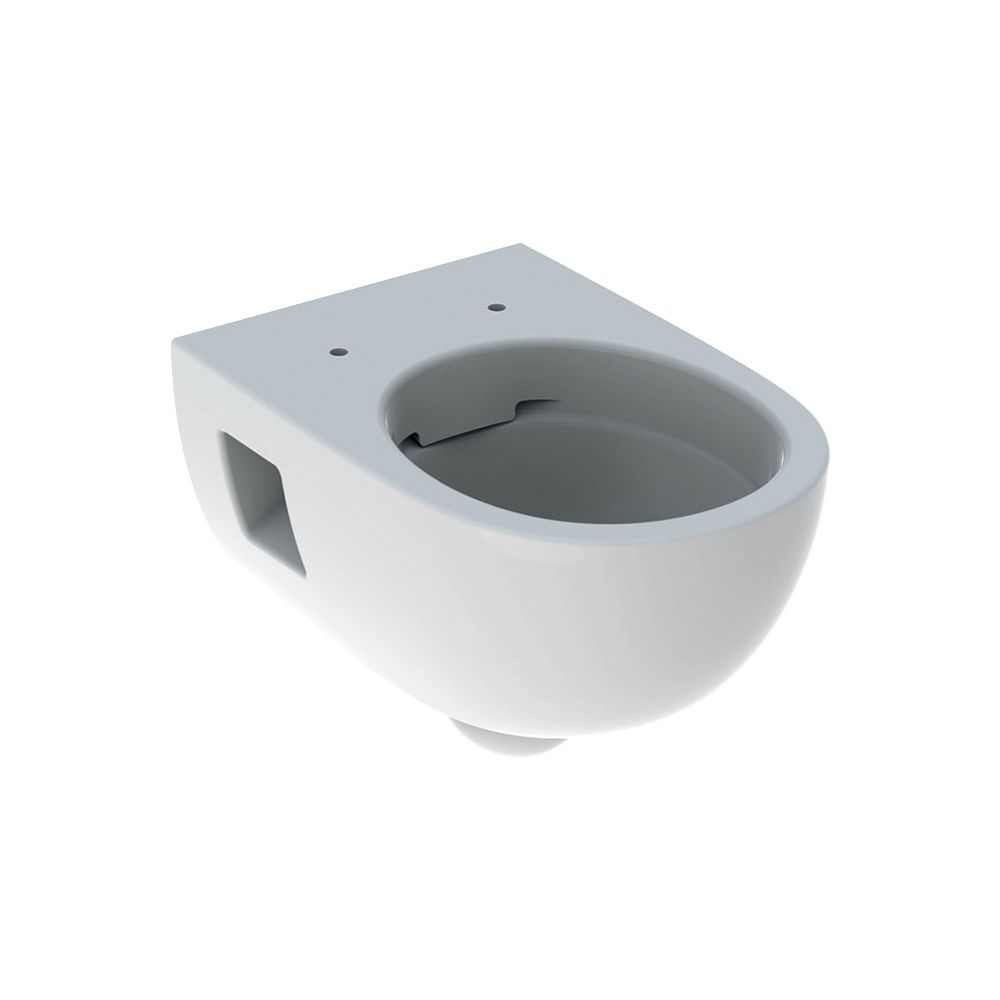 Geberit Renova Wand-WC Tiefspüler, teilgeschlossene Form, Rimfree Tiefe 53cm, Weiß/K... GEBERIT-203070600 4022009348293 (Abb. 2)