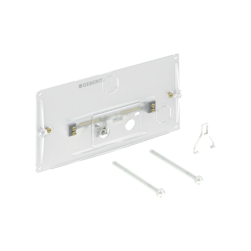 Geberit Set Schutzplatte versetzt, für Twinline Unterputzspülkasten 12cm... GEBERIT-241013001 4025416445319 (Abb. 1)