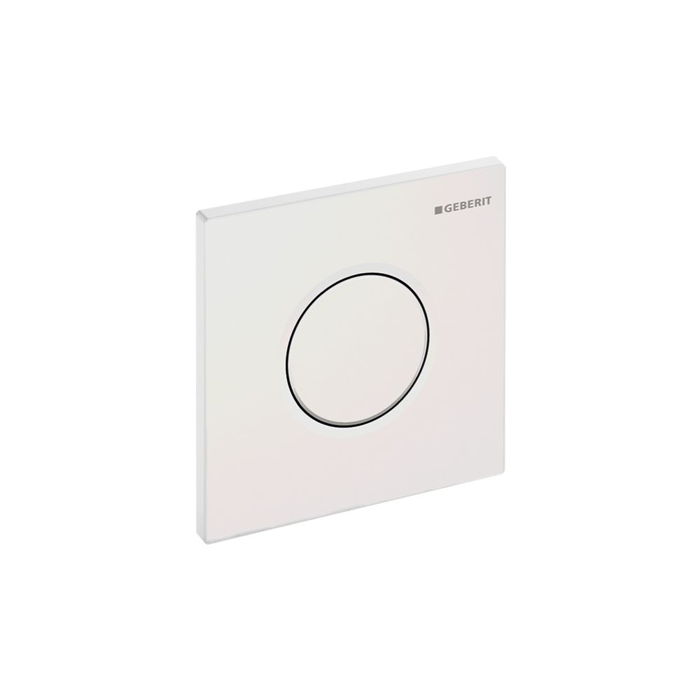 Geberit Typ 01 Drückerplatte für Urinalsteuerung mit pneumatischer Spülauslösung Rou... GEBERIT-242811461 4025416167419 (Abb. 1)