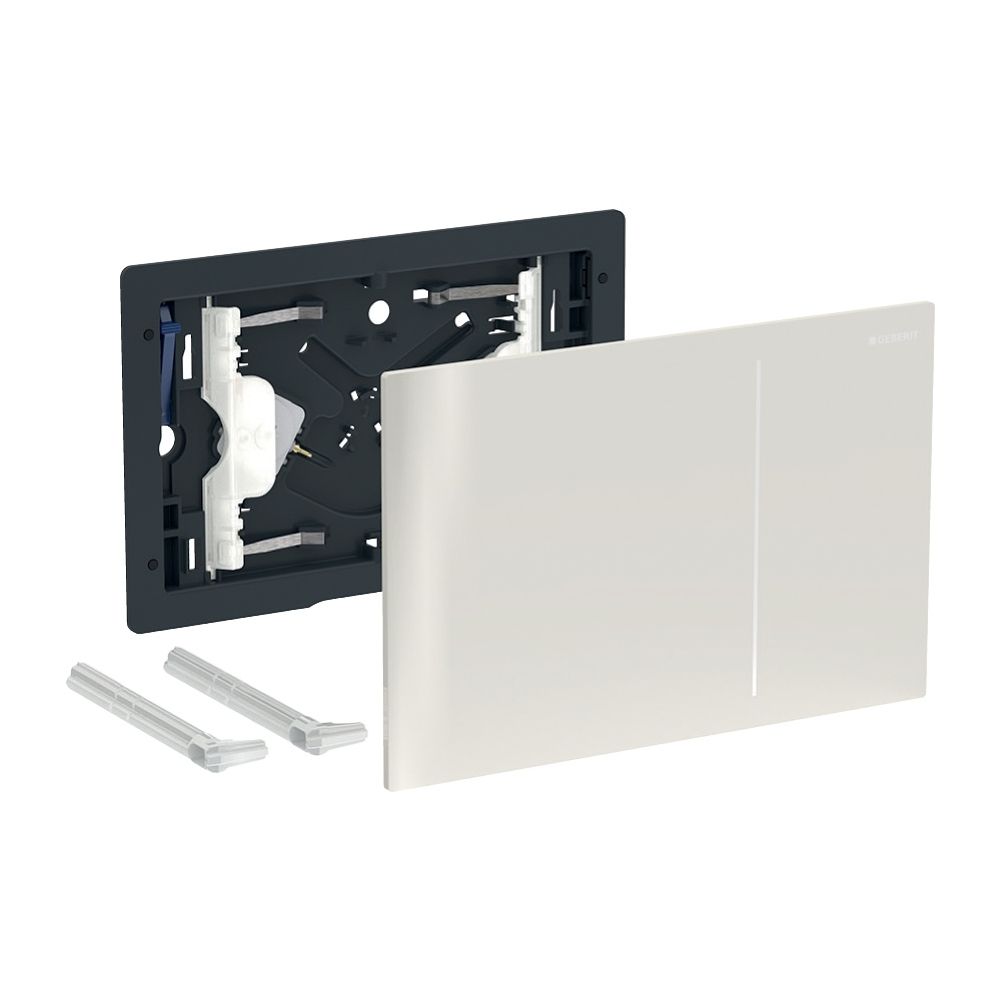Geberit Sigma 70 Drückerplatte, 2-Mengen-Spülung, Sandgrau... GEBERIT-242813JL1 4025410521712 (Abb. 1)