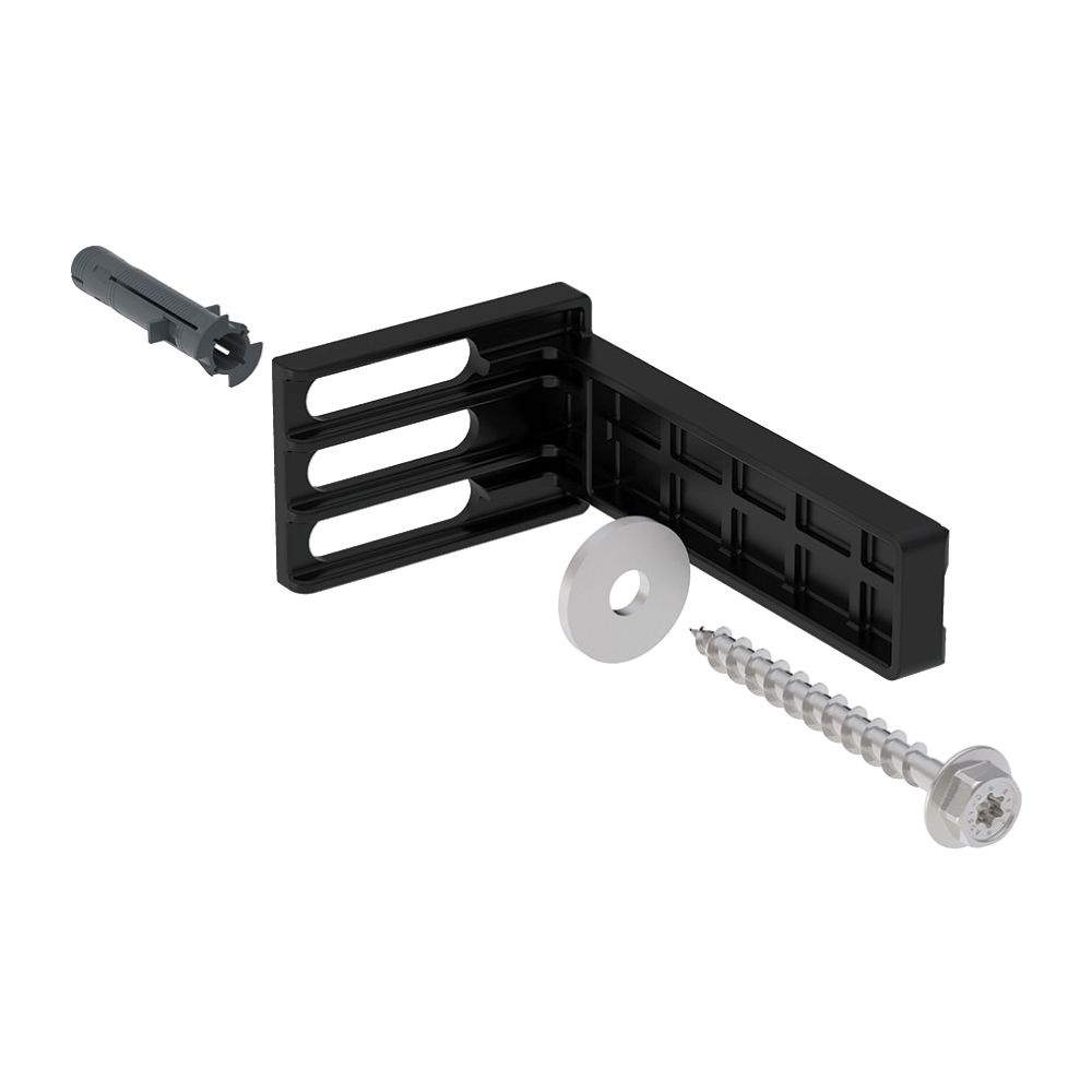 Geberit Befestigungswinkel 12cm, für Unterputz-Sprühkopf... GEBERIT-241026001 4025416533955 (Abb. 1)
