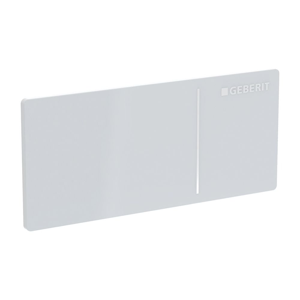 Geberit Drückerplatte für Typ 70 Fernbetätigung, Weiß... GEBERIT-242957SI1 4025416308881 (Abb. 1)