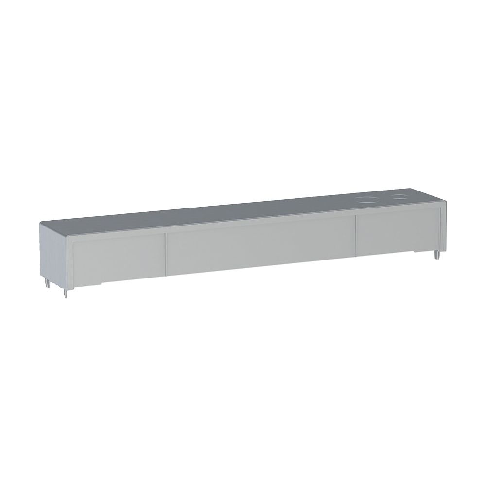 Geberit Spülkastendeckel für Monolith Plus Sanitärmodul für WC, Aluminium gebürstet,... GEBERIT-245641TA1 4025410763914 (Abb. 1)