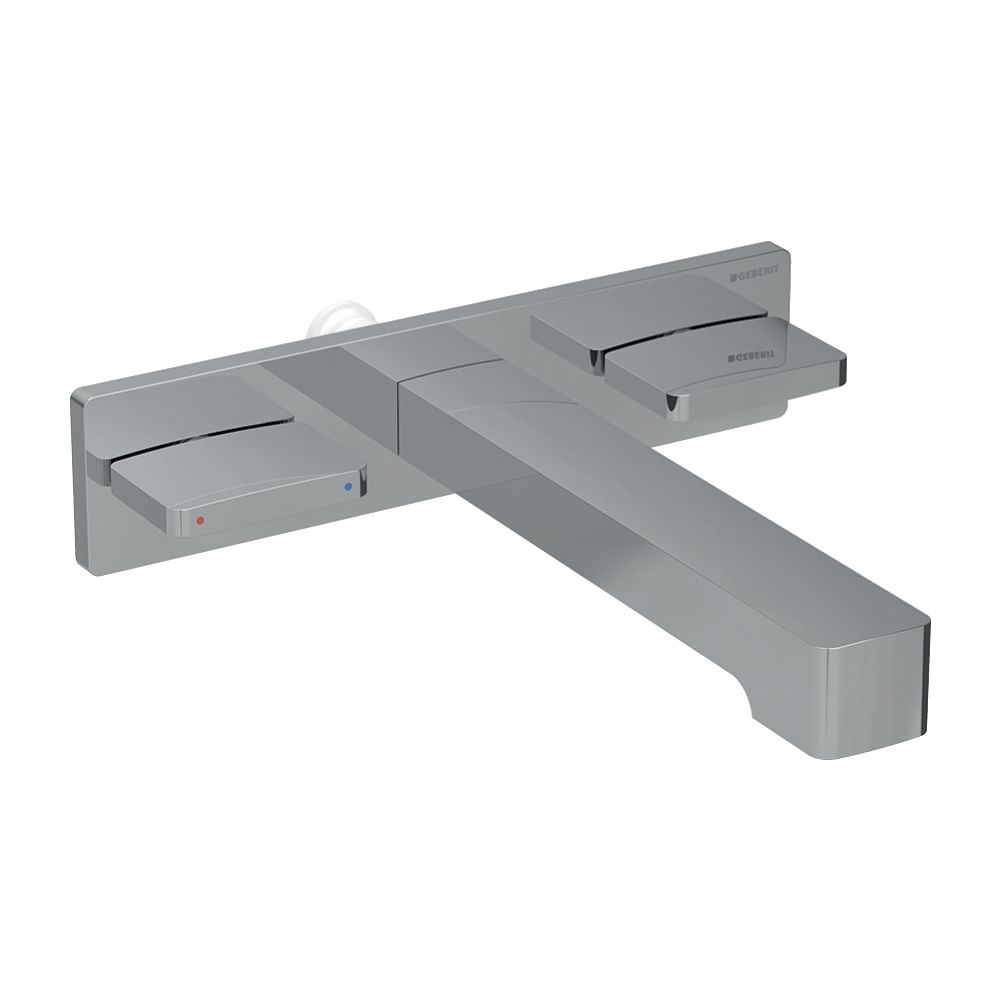 Geberit Armaturenkörper für Geberit ONE Waschtischarmatur eckiges Design, Wandmontag... GEBERIT-244301211 4025410720467 (Abb. 1)