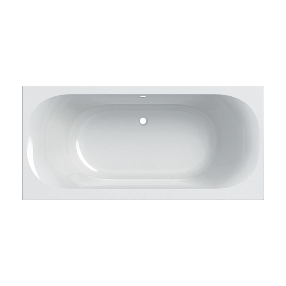 Geberit Soana Rechteckbadewanne schmaler Rand, Duo 190x90cm, Gesamtvolumen 271l... GEBERIT-554008011 4022009355413 (Abb. 2)