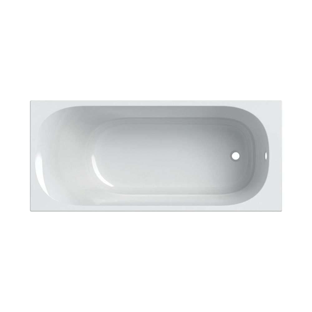 Geberit Soana Rechteckbadewanne schmaler Rand 170x75cm, Gesamtvolumen 233l... GEBERIT-554006011 4022009355192 (Abb. 2)