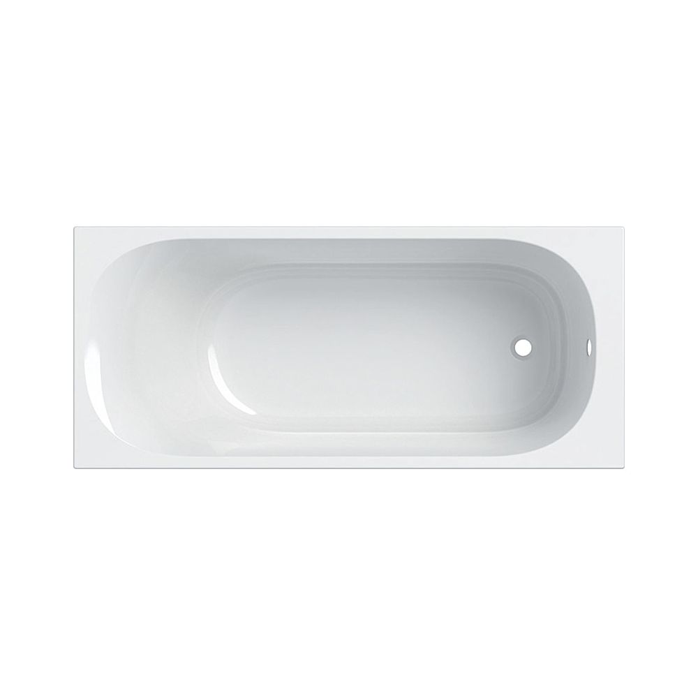 Geberit Soana Rechteckbadewanne schmaler Rand 170x75cm, Gesamtvolumen 233l... GEBERIT-554006011 4022009355192 (Abb. 1)