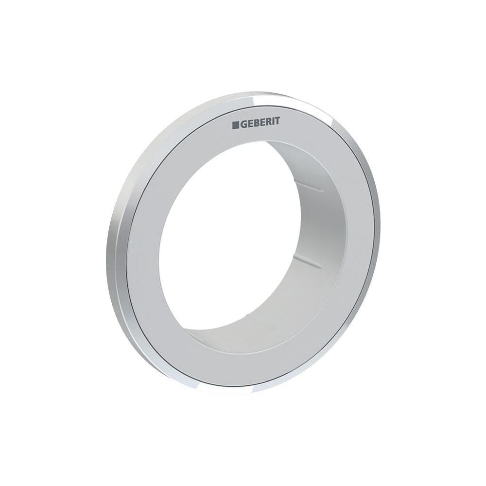 Geberit Typ 10 Rosette für Fernbetätigung Round, Möbeldrücker, Mattchrom, easy-to-cl... GEBERIT-242964JQ1 4025410743114 (Abb. 1)
