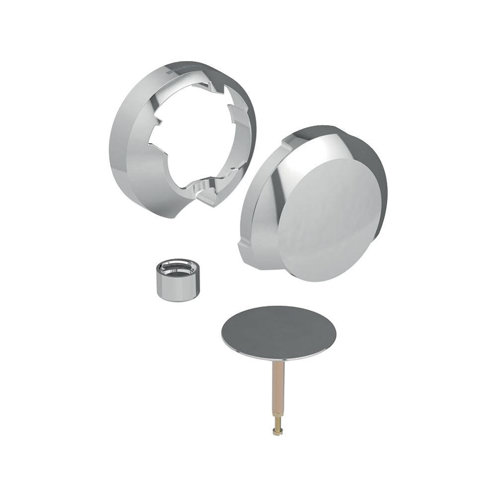 Geberit Fertigbauset für Badewannenablauf mit Zulauf, d52-13, chrg... GEBERIT-245443211 4025410627964 (Abb. 1)