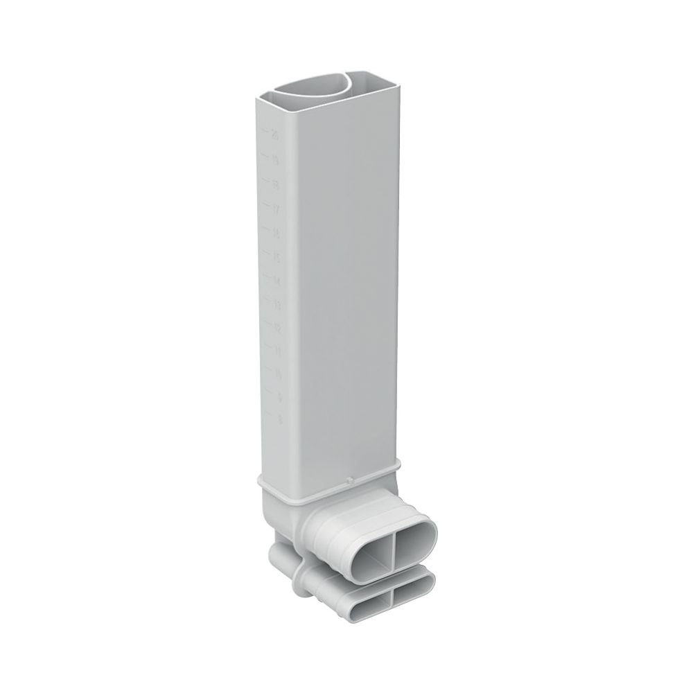 Geberit Überlaufbogen für Waschbeckenanschluss Clou... GEBERIT-241685001 4025416752998 (Abb. 1)