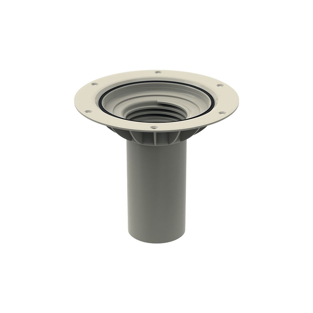 Geberit Einlaufstutzen rund, für Duschbodenablauf für Bodenbeläge aus PVC... GEBERIT-244473001 4025410743428 (Abb. 1)