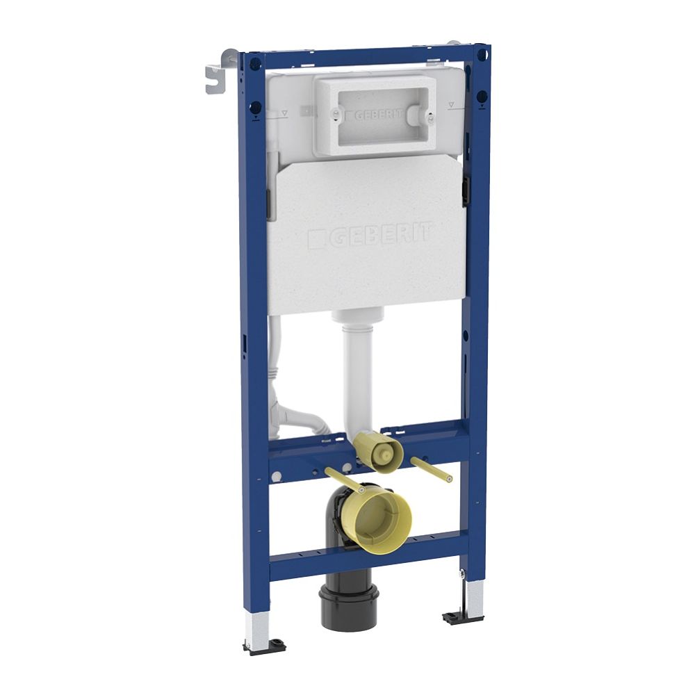 Geberit DuofixBasic Element für Wand-WC 112cm mit Delta Unterputzspülkasten 12cm, fü... GEBERIT-458103002 4064746032363 (Abb. 2)