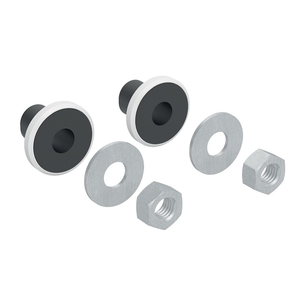 Geberit Set Schallschutzhülsen für Geberit AquaClean Mera, Sela, 2 Schallschutzhülse... GEBERIT-243697001 4025416555285 (Abb. 1)