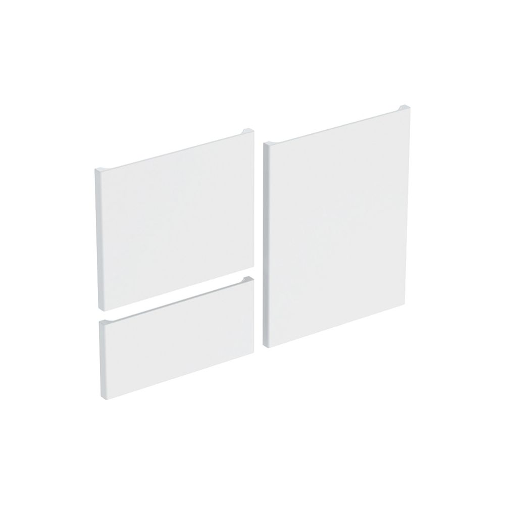 Geberit Renova Plan Set Schubladenfront, 2 Türen für Mittelhochschrank (ab Baujahr 2... GEBERIT-245060011 4025410574732 (Abb. 1)