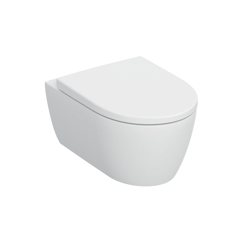 Geberit iCon Set Wand-WC Tiefspüler, geschlossenes Keramikdesign, TurboFlush, WC-Sit... GEBERIT-503046JT1 4064746019838 (Abb. 2)