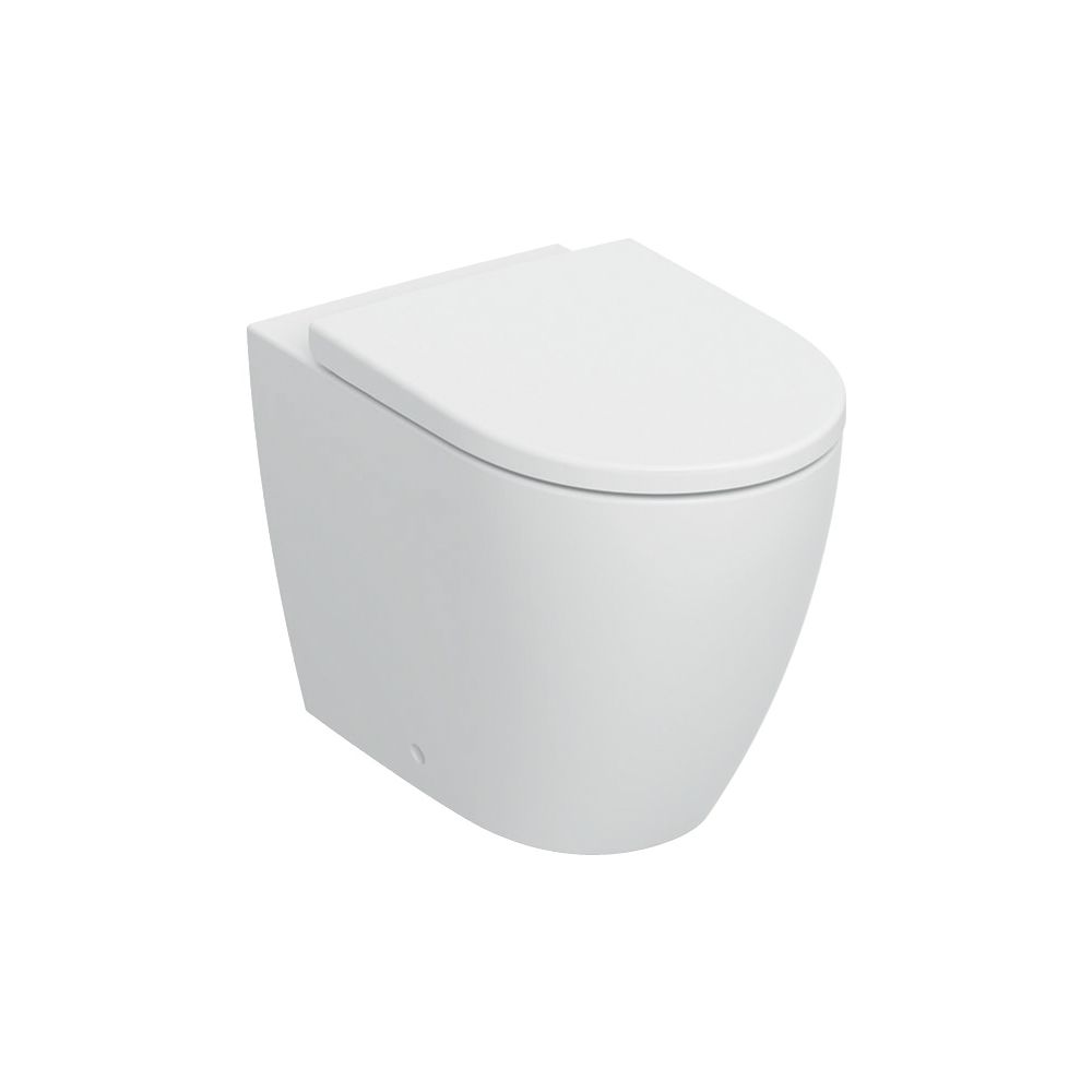Geberit iCon Set Stand-WC Tiefspüler, wandbündig, geschlossenes Keramikdesign, Turbo... GEBERIT-503080JT1 4064746021312 (Abb. 2)