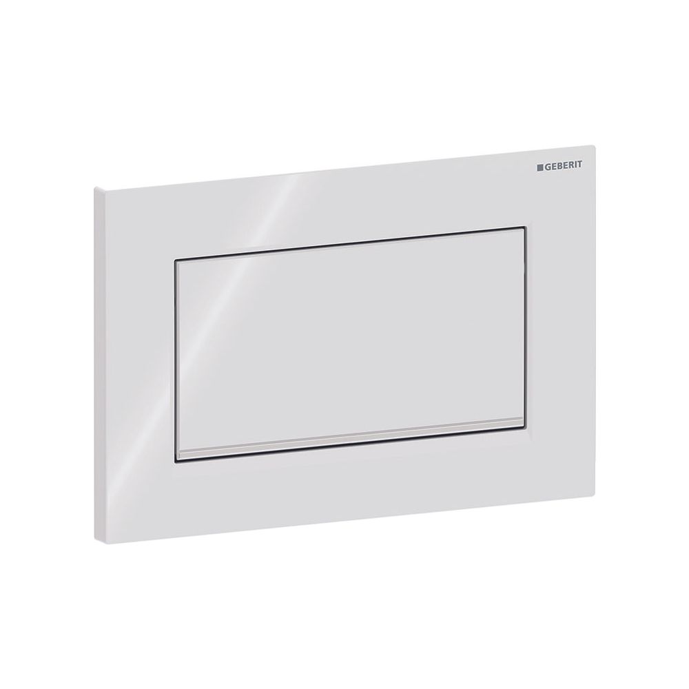 Geberit Drückerplatte Sigma10 mit Spül-Stopp-Spülung, Weiß, Hochglanz verchromt... GEBERIT-115893KJ1 4025416516774 (Abb. 4)