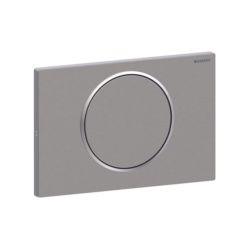 Geberit Drückerplatte Sigma10, für Spül-Stopp-Spülung, verschraubbar gebürstet, poli... GEBERIT-115787SN5 4025416551935 (Abb. 4)